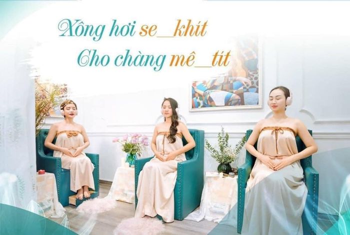 Không gian chăm sóc mẹ và bé tại Âu Cơ Spa