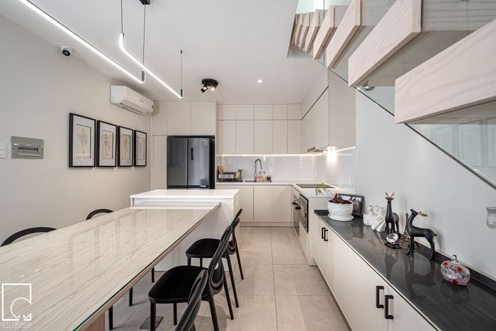 Không gian nội thất gỗ cao cấp do ATI Design thi công