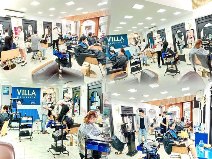Không gian sang trọng tại VILLA Hair Salon Group