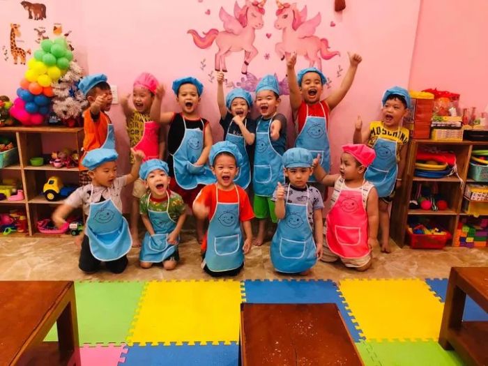 Mầm Non Cát Tường - Những nụ cười rạng rỡ giờ vui chơi (Ảnh 2)