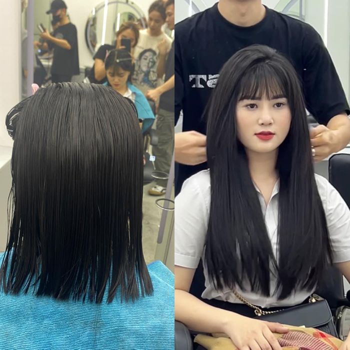 Bộ sưu tập hình ảnh tóc nối nghệ thuật tại Liêm Hair Salon