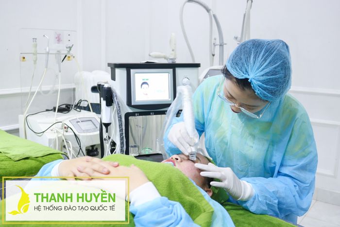 Không gian học tập hiện đại tại Học viện Spa Thanh Huyền