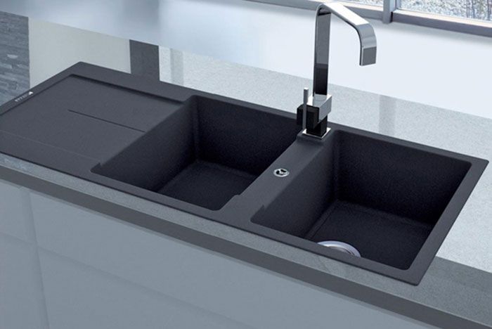 Hình ảnh chậu rửa Carysil dòng đá granite cao cấp