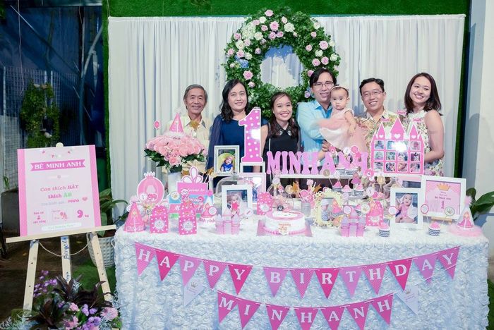 Những khoảnh khắc hạnh phúc trong bữa tiệc sinh nhật