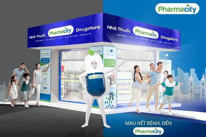 Không gian hiện đại đạt chuẩn GPP của Pharmacity