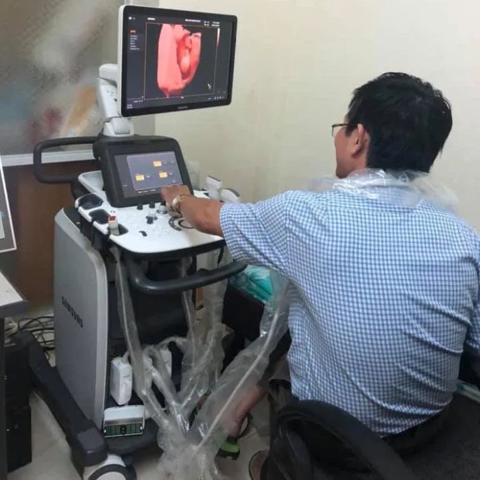 Không gian hiện đại tại Phòng khám Siêu Âm Hồng Phước
