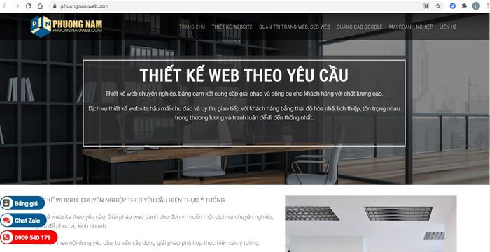 Hình ảnh Công ty thiết kế Web Phương Nam