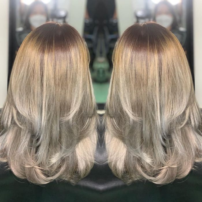 Hình ảnh không gian sang trọng tại Hair Salon Nị Trúc