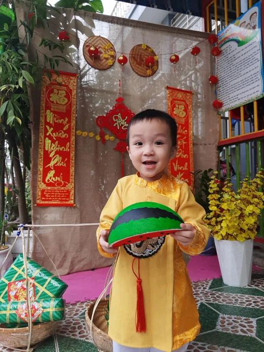 Hoạt động vui chơi ngoài trời tại Mầm non Hướng Dương