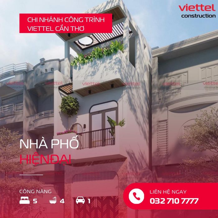 Hình ảnh thi công thực tế của Viettel Construction