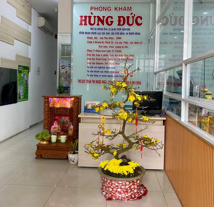 Không gian hiện đại tại Phòng Khám Y Khoa Hùng Đức