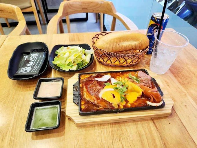 Nghệ thuật trình bày món bò tại Bò Cali