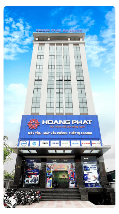 Hình ảnh không gian trưng bày đa dạng tại Siêu Thị Hoàng Phát