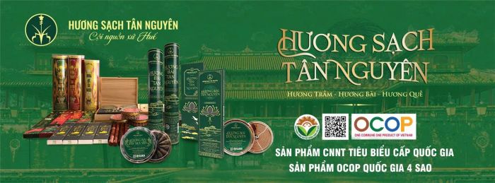 Bộ sưu tập sản phẩm cao cấp từ Hương Sạch Tân Nguyên