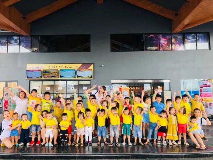 Không gian học tập hiện đại và tràn ngập tiếng cười tại Mầm non ABC Kids