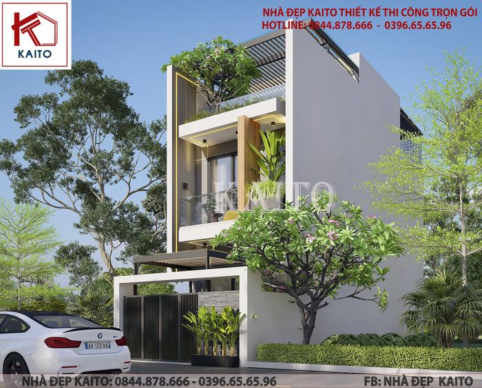 Thiết kế ấn tượng - Nhà Đẹp Kaito