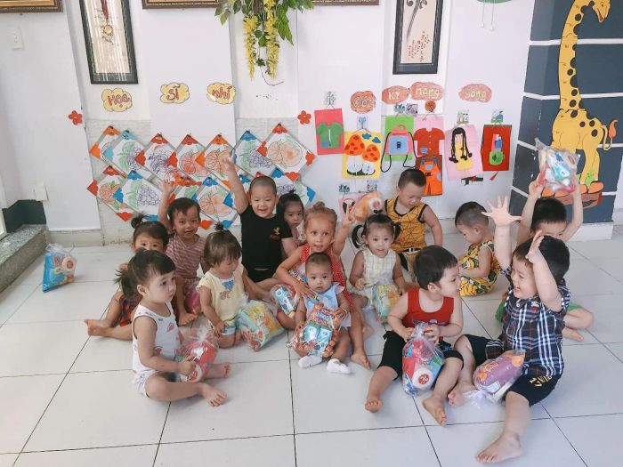 Hoạt động vui chơi ngoài trời tại Mầm Non Tuổi Thơ