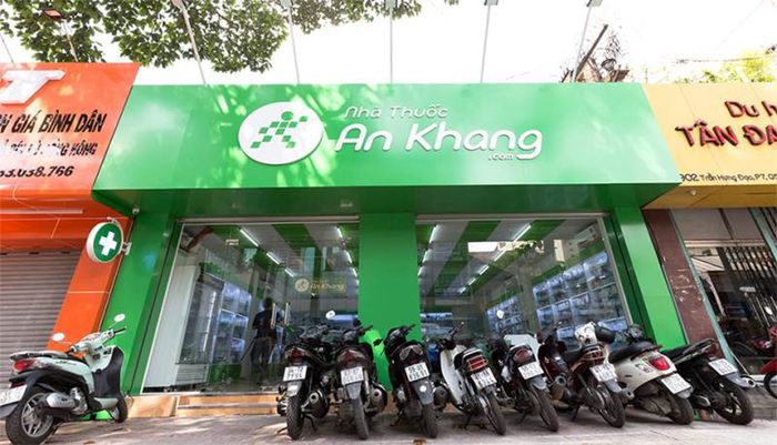 Hình ảnh không gian hiện đại của Nhà Thuốc An Khang