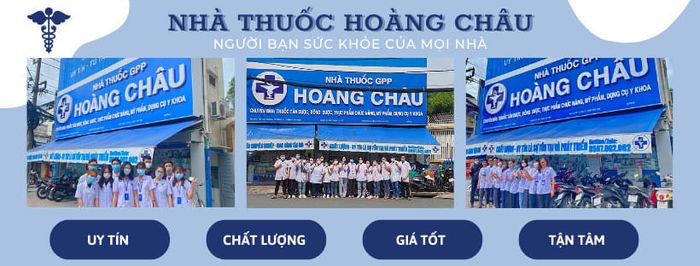 Không gian hiện đại đạt chuẩn GPP của Nhà Thuốc Hoàng Châu
