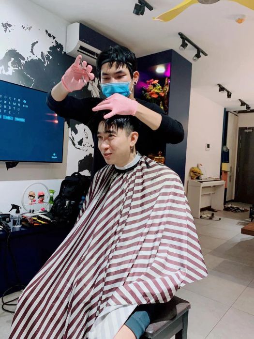 Tác phẩm nghệ thuật từ bàn tay tài hoa của 4RAU Barber SHOP