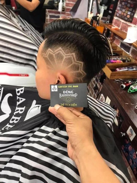 Không gian nghệ thuật tại Đông Barber Shop