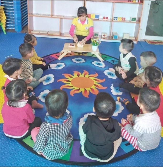 Góc sáng tạo đầy màu sắc tại Mầm Non Ngôi Sao Nhỏ