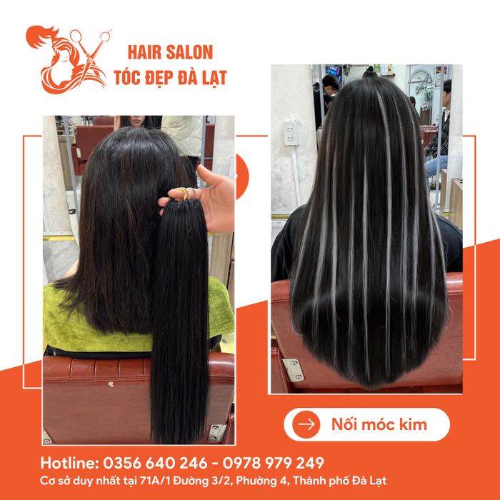 Không gian sang trọng tại Hair Salon Tóc Đẹp Đà Lạt
