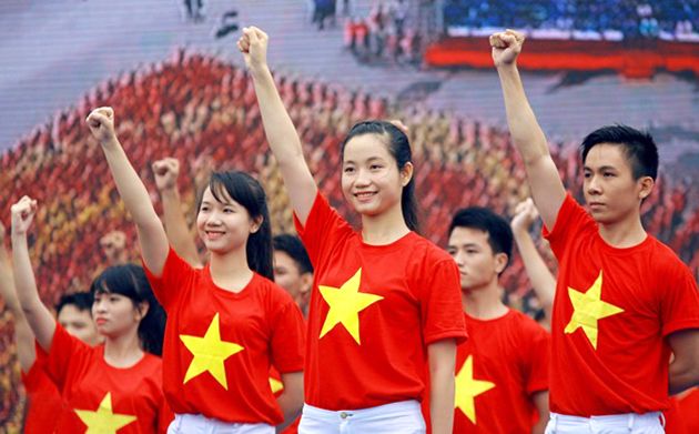 Hình ảnh minh họa chân thực về tinh thần yêu nước (Nguồn: internet)