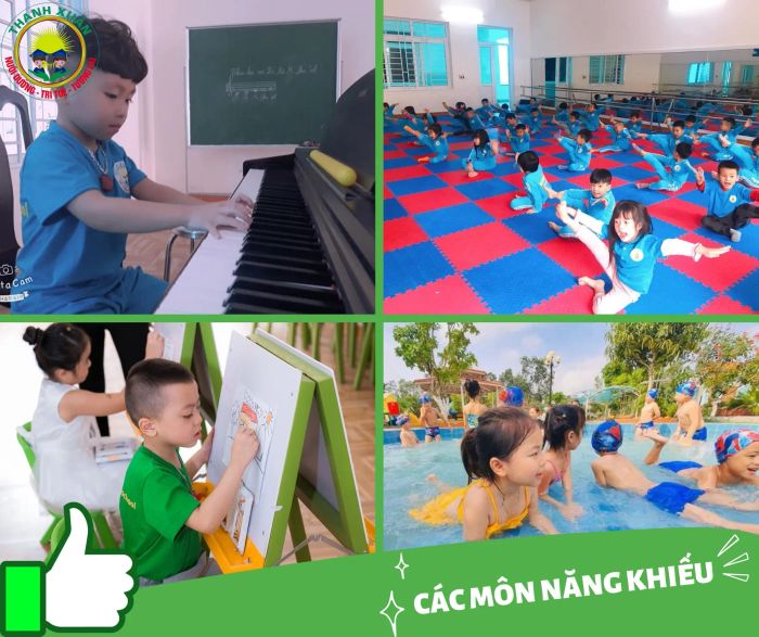 Không gian học tập hiện đại tại Mầm Non Thanh Xuân
