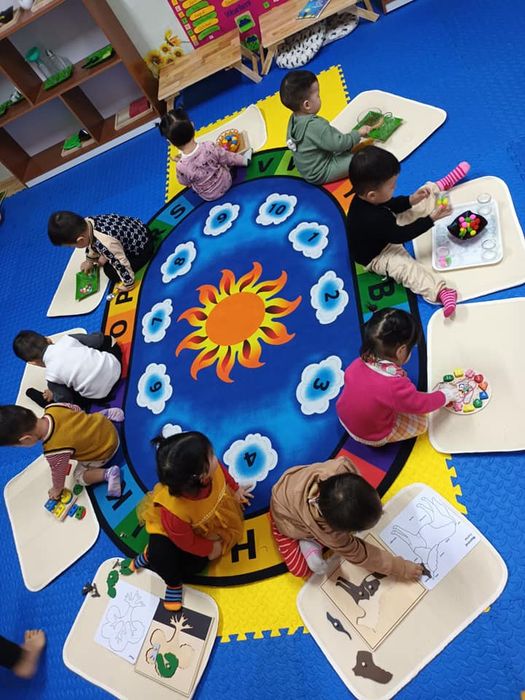 Không gian học tập sáng tạo tại Mầm Non Ngôi Sao Nhỏ