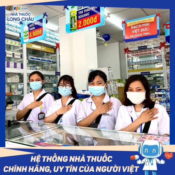 Không gian hiện đại tại Nhà thuốc Long Châu