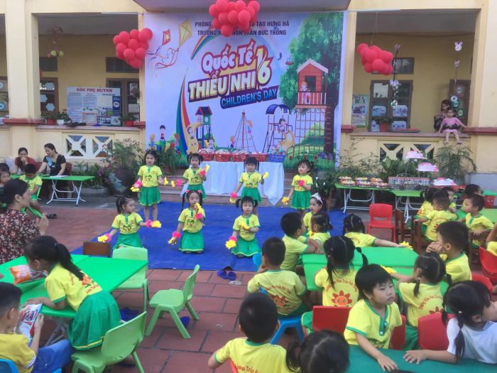 Không gian học tập hiện đại tại Mầm Non Trần Đức Thông