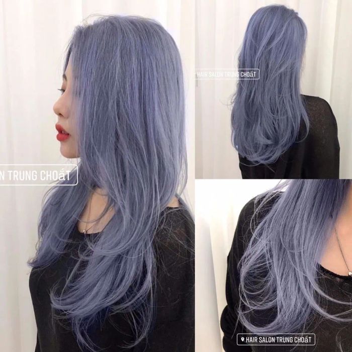Hình ảnh thực tế về phong cách làm việc tỉ mỉ tại Hair Salon TRUNG Choắt
