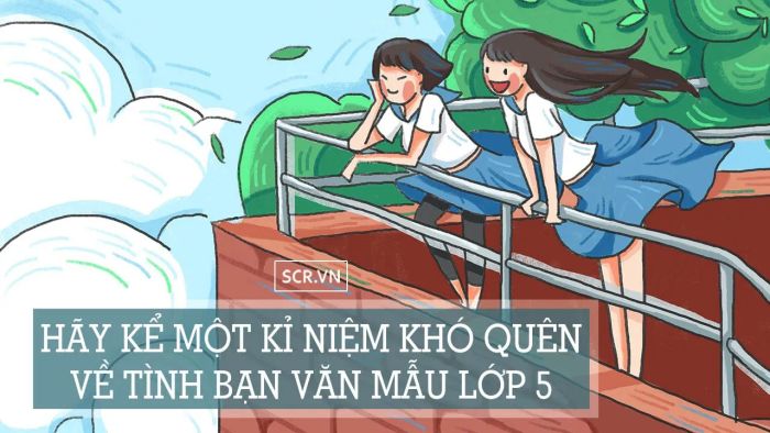 Hình ảnh minh họa sống động về tình bạn tuổi học trò (Nguồn: Internet)