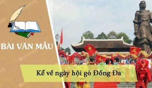 Hình ảnh minh họa sống động về lễ hội Gò Đống Đa (Nguồn: internet)