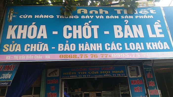 Hình ảnh thực tế dịch vụ sửa khóa của Khóa Anh Thiết
