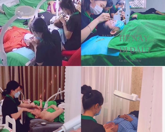 Không gian sang trọng và hiện đại tại CaThy Hair