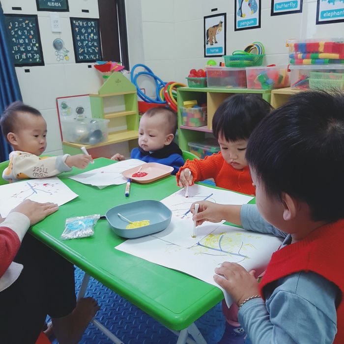 Khu vui chơi sáng tạo tại Mầm Non Alibaba