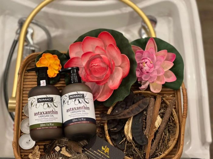 Không gian trị liệu xanh mát tại Hana House Spa