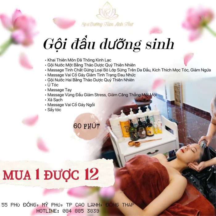 Spa Dưỡng Tâm Anh Thư - Nơi gửi gắm vẻ đẹp và sức khỏe