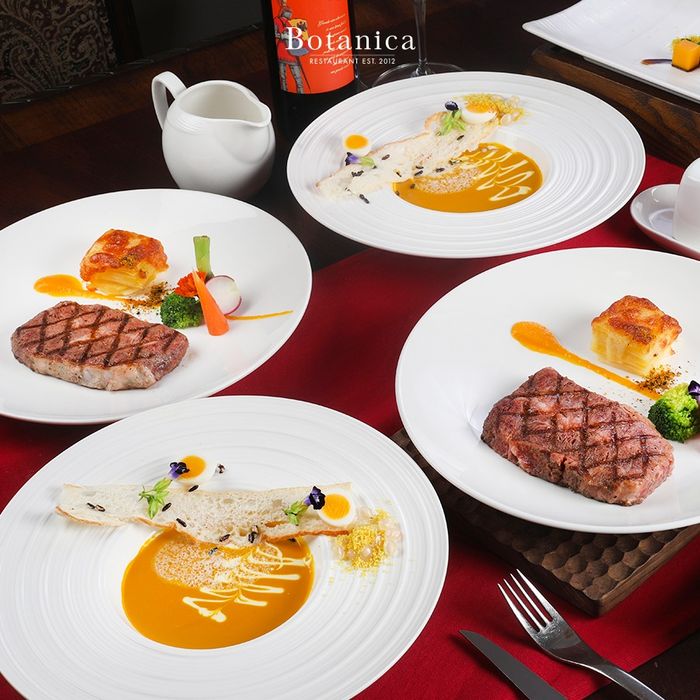 Hình ảnh những món steak hảo hạng tại Botanica Restaurant