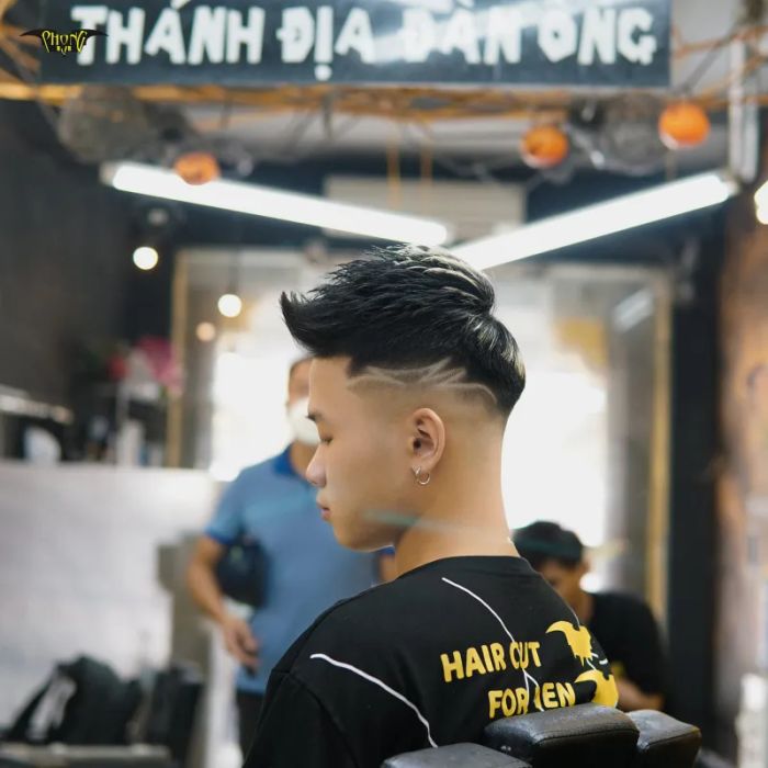 Không gian sáng tạo đầy cảm hứng tại Phong BvB Barber Shop