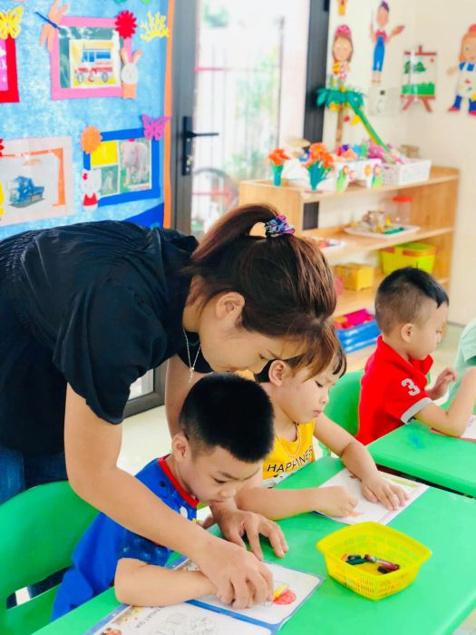 Hoạt động vui chơi bổ ích tại Mầm Non Ngôi Sao Xanh