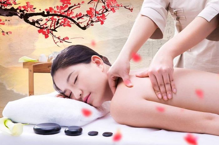 Hình ảnh liệu trình gội đầu dưỡng sinh cao cấp tại Ngọc Minh Beauty & Spa