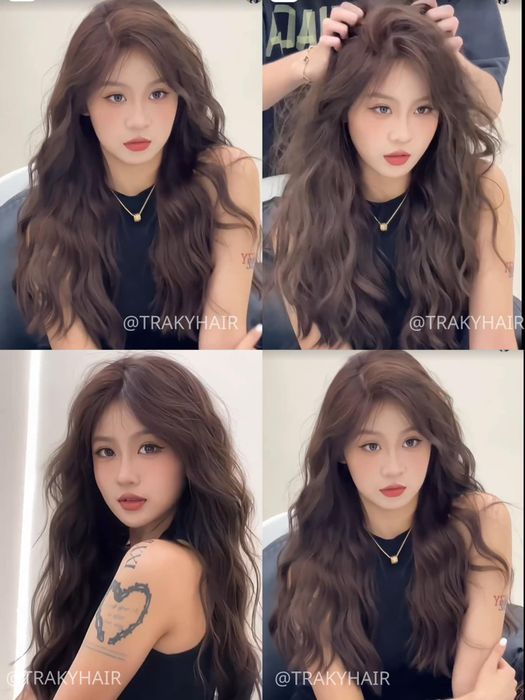 Những tác phẩm nghệ thuật tóc đầy cảm hứng tại Traky Hair Salon