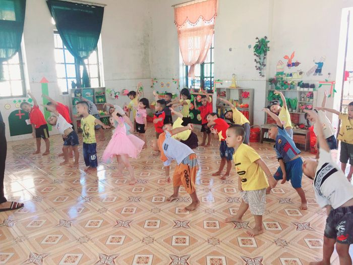 Khu vui chơi sáng tạo tại Trường Mầm Non Thiên Lộc