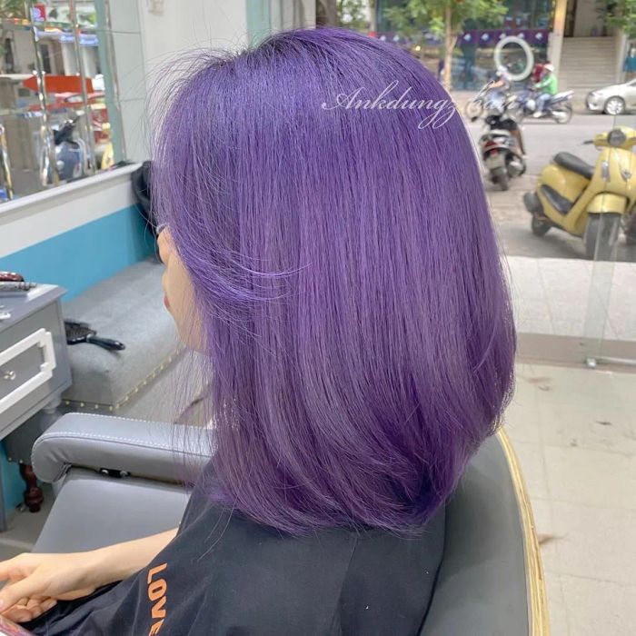 Hình ảnh thực tế về quy trình làm tóc chuyên nghiệp tại AnkDungz Hair Salon