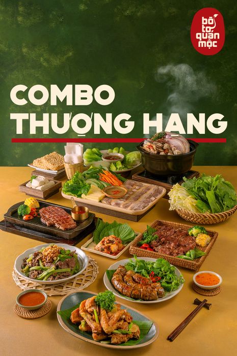 Những món ăn được trình bày tinh tế tại Bò Tơ Quán Mộc