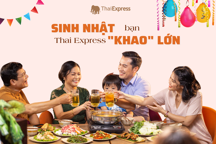 Hình ảnh không gian ấn tượng tại ThaiExpress