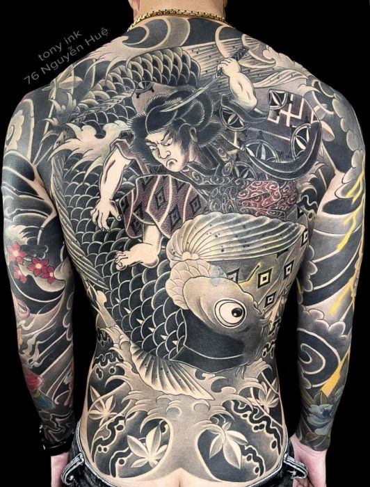 Tác phẩm nghệ thuật ấn tượng tại Tony.ink Tattoo